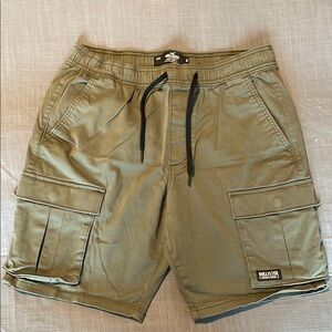 Hollister Olive Green Men's Cargo Shorts